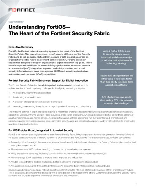 Understanding FortiOS .